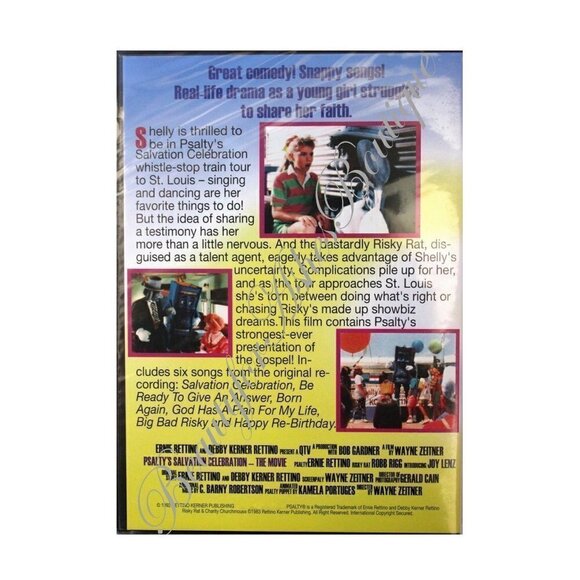 Psalty Salvation Celebration Movie Christian Faith Story Songs Born Again DVD - Picture 2 of 3